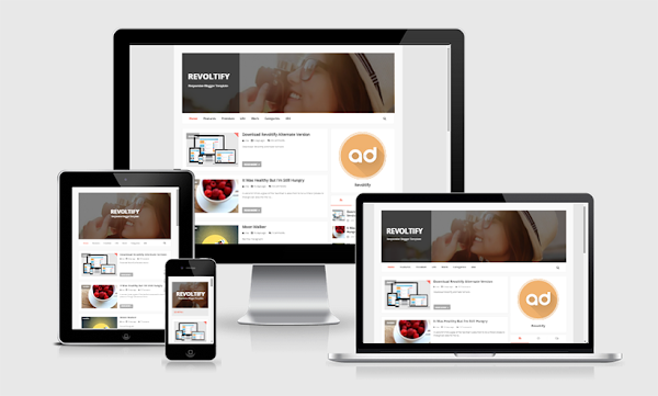 Revoltify Alternate Blogger Template