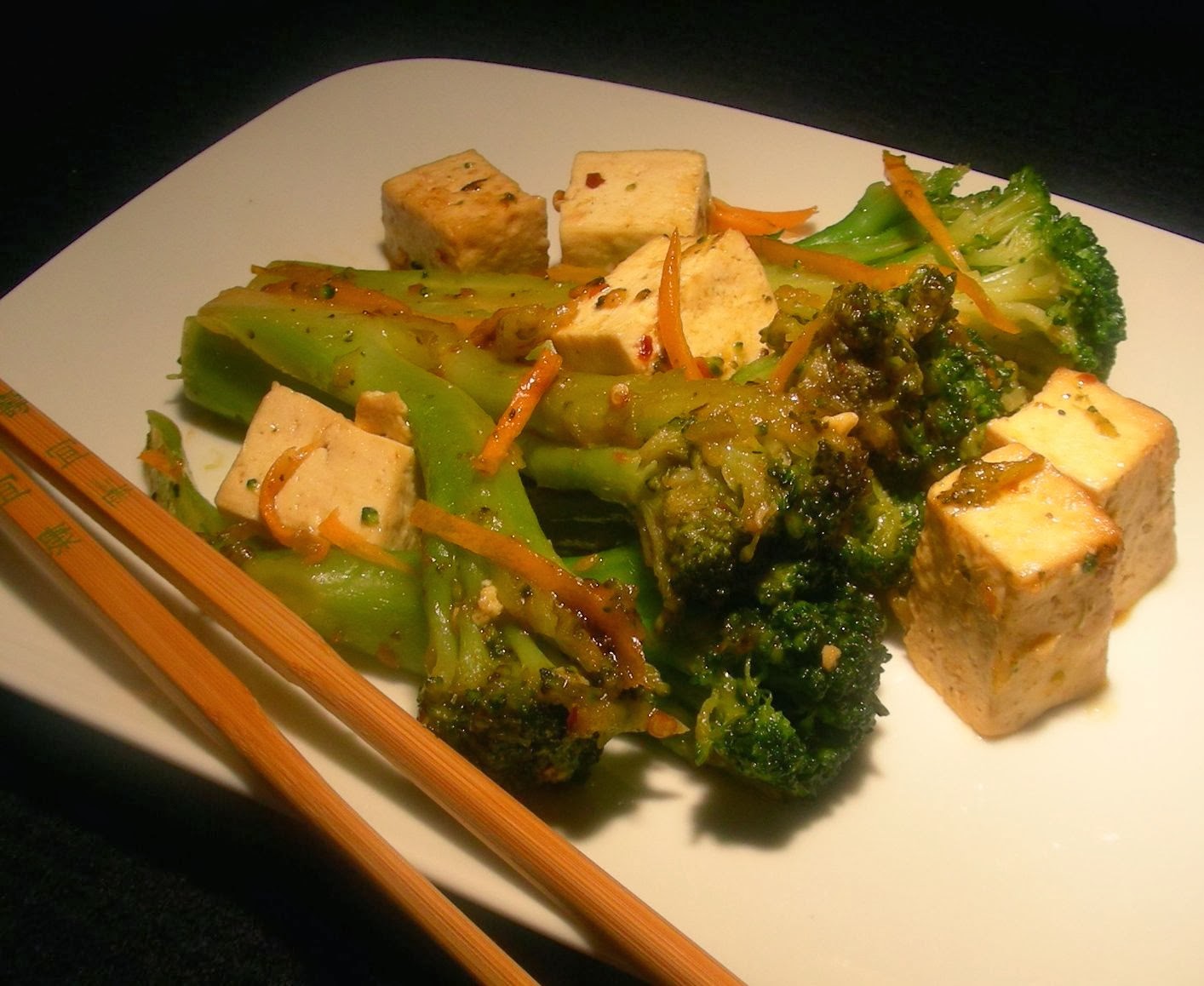 GingeryOrange BroccoliTofu Stir Fry