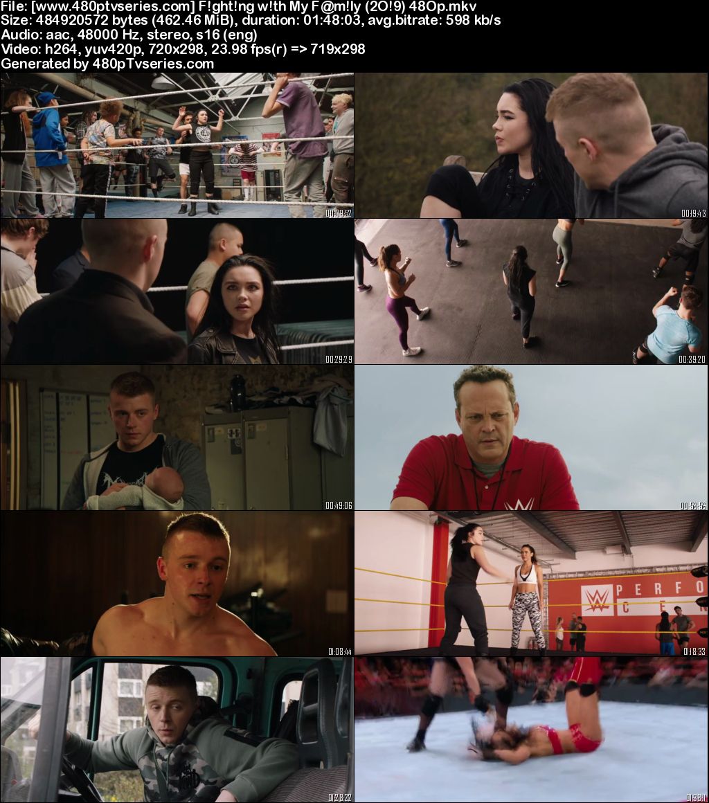 Fighting with My Family (2019) 400MB Full English Movie Download 480p Web-DL Free Watch Online Full Movie Download Worldfree4u 9xmovies