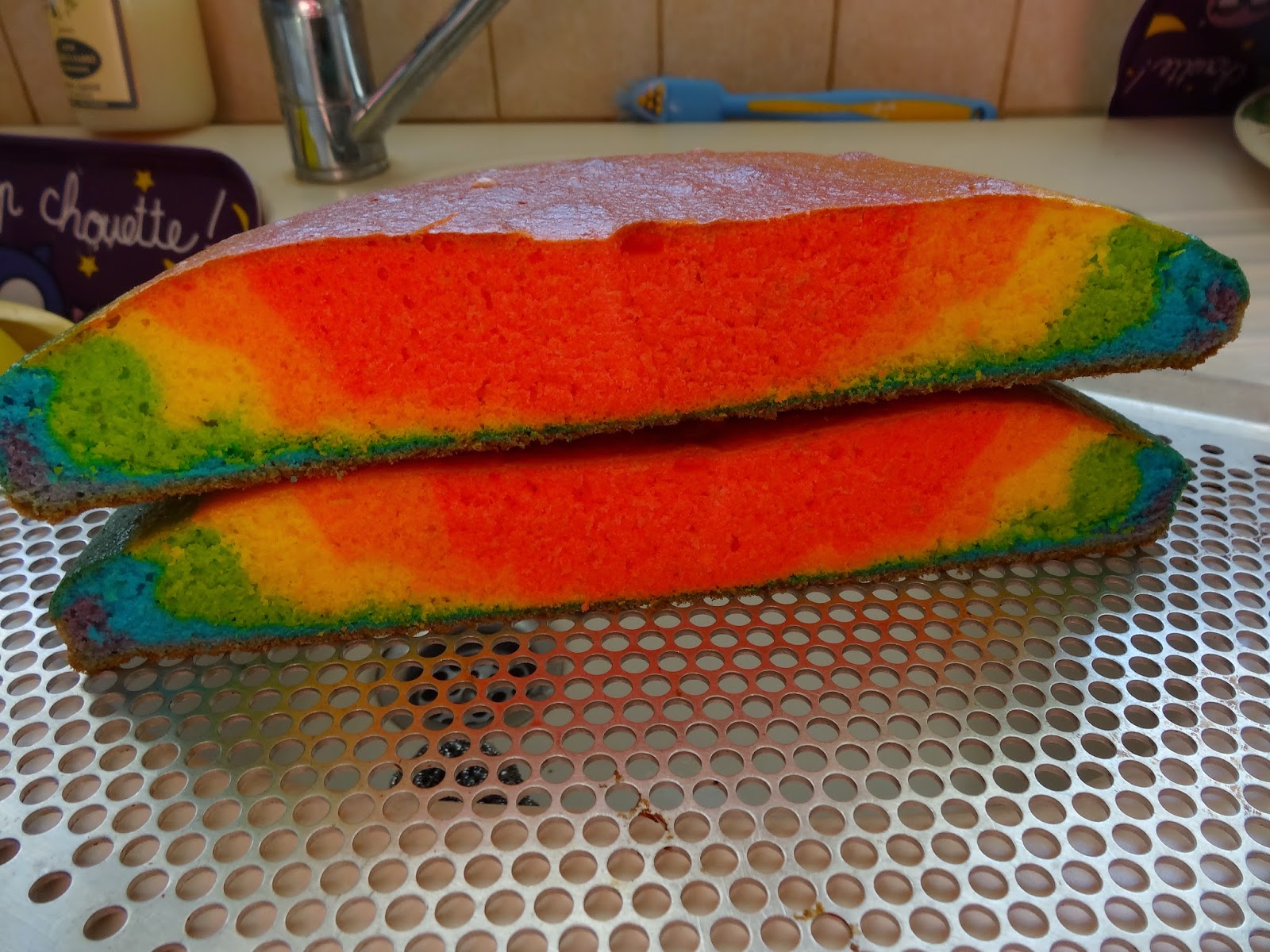 Ça Déménage En Cuisine !: Rainbow Cake