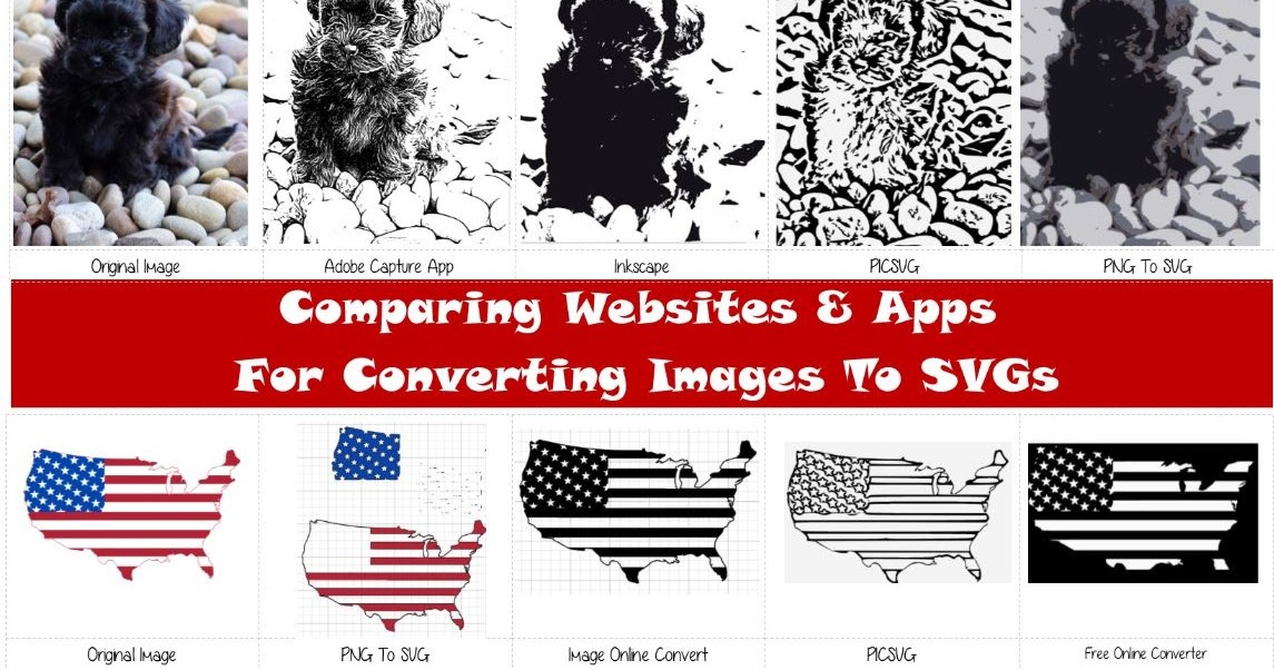 Comparing Programs Sites For Converting Images To Svg