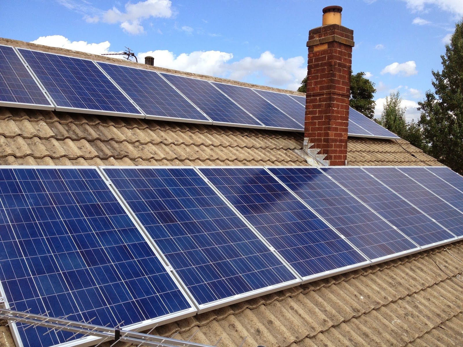 Jb Electrical and Solar Panels Mansfield Nottingham Solar Panel System installed in Rotherham