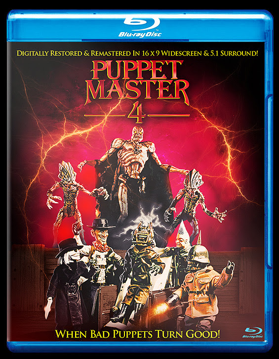  Puppet Master 5: Puppets vs An All New Evil Blu-ray : Gordon  Currie, Chandra West, Ian Ogilvy, Teresa Hill, Jeff Burr: Movies & TV