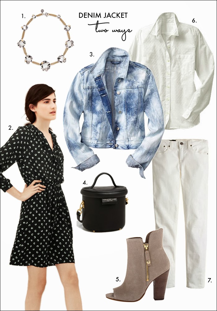 Daily Style Finds How to Wear Denim Jacket Two Ways