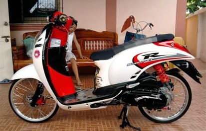 Modifikasi Motor Honda Scoopy Terbaru | Kumpulan Koleksi ...