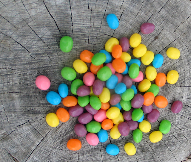 The Wisconsin Candy Dish Sweetarts Jelly Beans