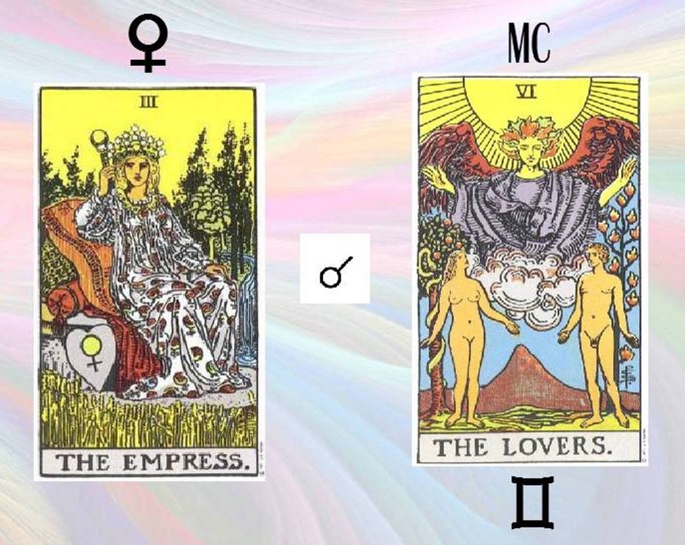 Tarot Notes Transiting Venus Conjunct Natal Midheaven