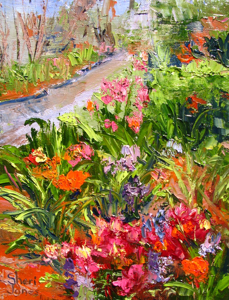 Landscape Artists International Confetti Garden by Sheri Jones