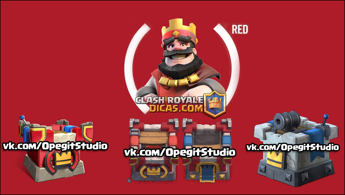 Leak update RED Clash Royale King Tower