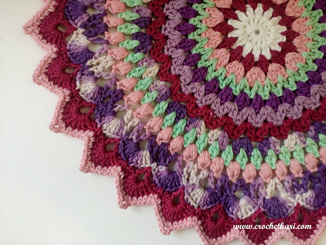 crochet mandala free pattern