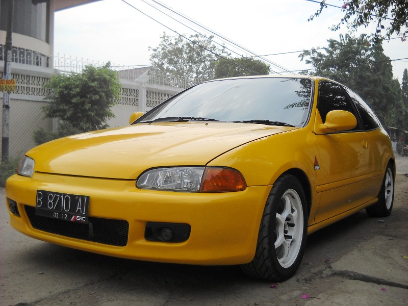 Modifikasi Blog Modifikasi Honda Estilo kuning Mantap