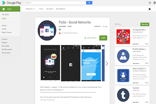 شرح طريقة تصفح جميع الشبكات الإجتماعية  من تطبيق واحد | تطبيق رائع ! Untitled-1