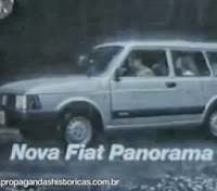 Lançamento do Fiat Panorama, em 1983. Antecessora do Fiat Elba.