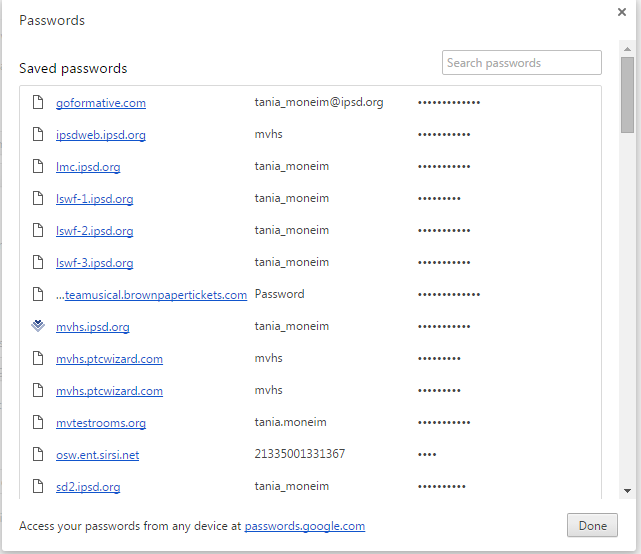 The Lifelong Learner Blog Find Chrome s Saved Passwords