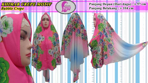 khimar crepe motif murah model non pet bahan crepe khimar crepe motif murah model non pet bahan crepe