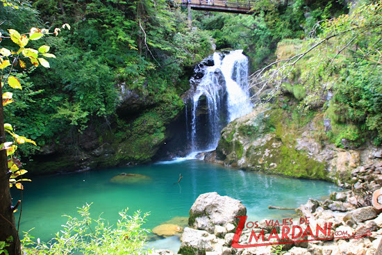 Cascada Sum en Vintgar