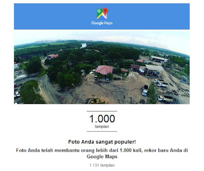 Google Local Guides : Berbagi Foto Udara Yang Menarik Untuk Map Google