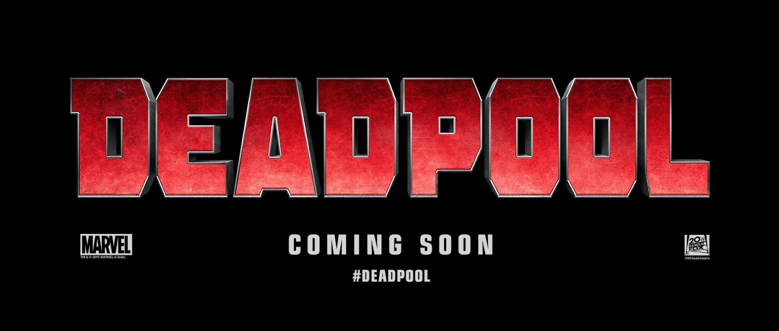 Deadpool First Look: Deadpool Title Card