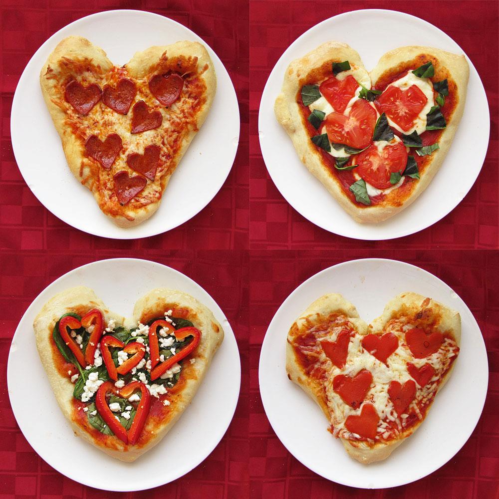 It's Written on the Wall HeartShaped Food for Your Sweetheart on