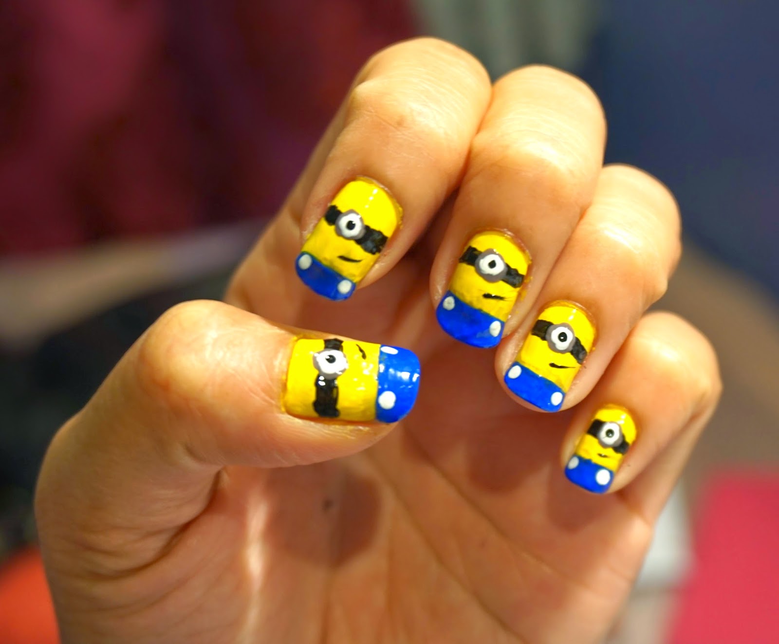 10. "Minion Nail Art with 3D Accents" by cutepolish - wide 10