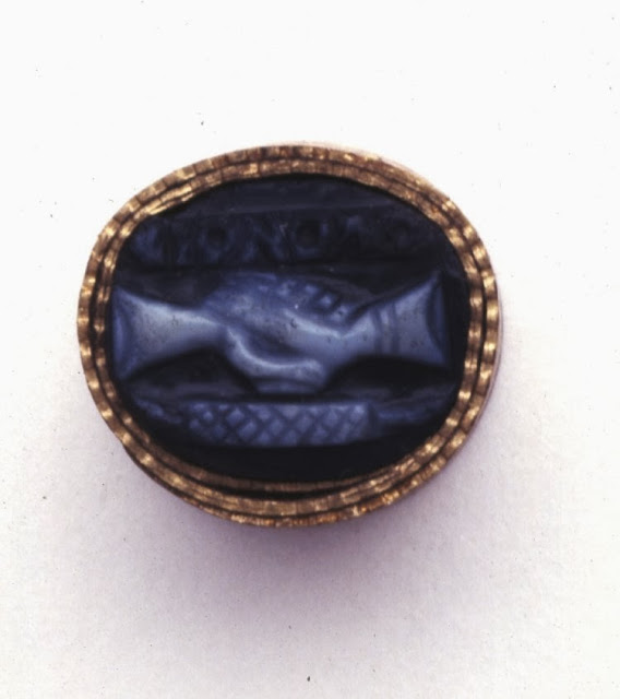 Χρυσός και σαρδόνυχας, 3ος αι. μ.Χ. (Βρετανικό Μουσείο).