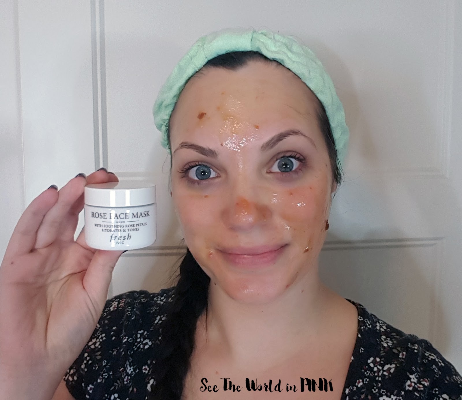 Mask Wednesday Fresh Rose Face Mask Tryon and Review! See the