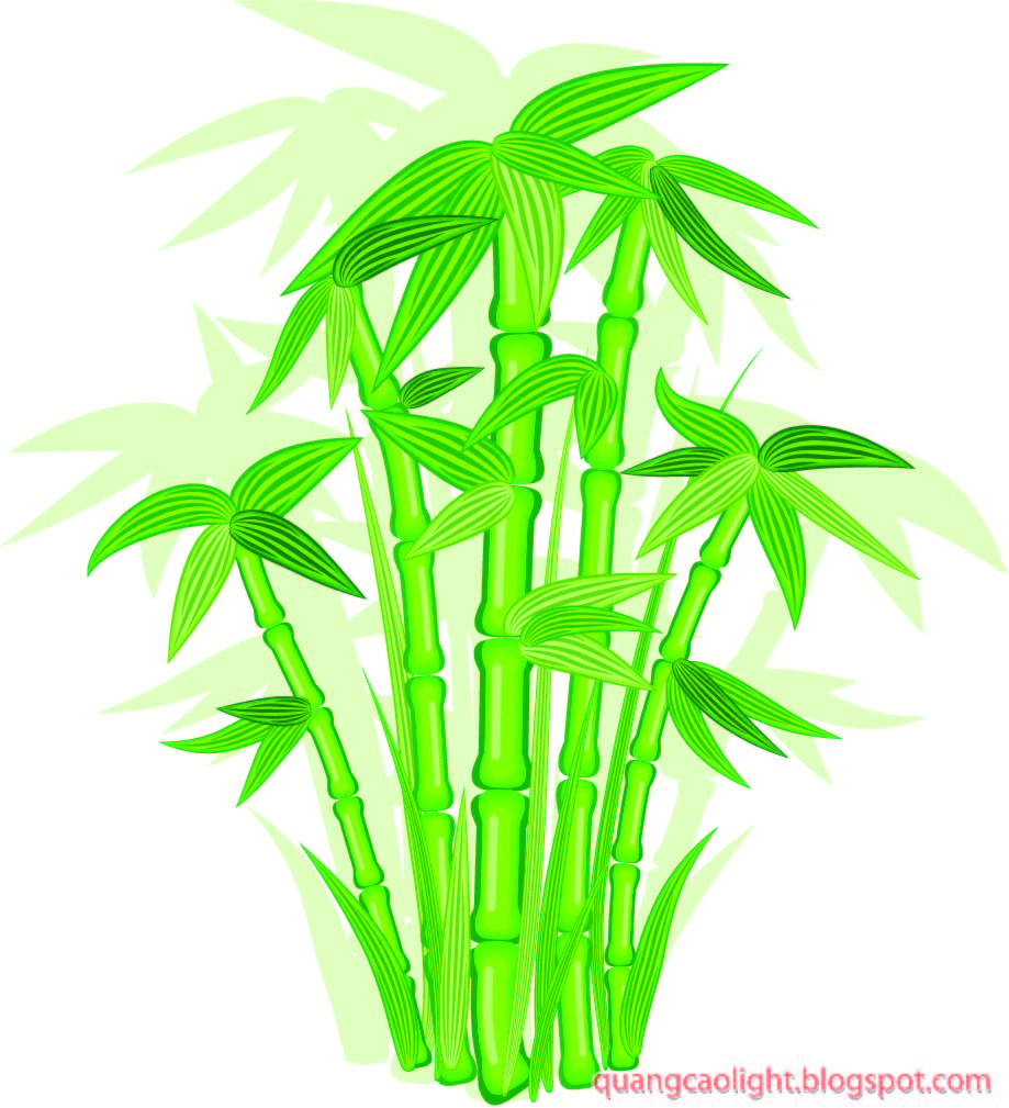 Tranh dán tường 3d cây trúc xinhLYFA122