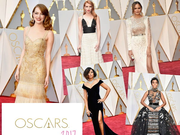 Oscars 2017 - Os Vestidos da Noite 