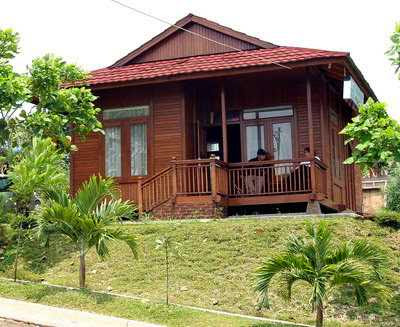 Gambar Rumah Kayu Melayu