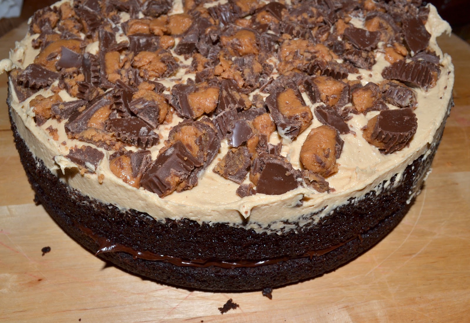 The Best Reese's Peanut Butter Cake EVER!