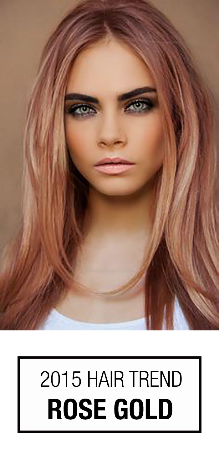 Stylish Blonde: Introducing ROSE GOLD hair color ...