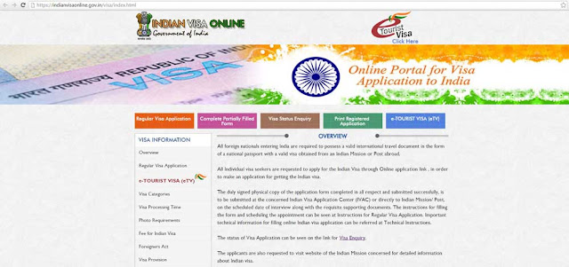 Indian Visa Online - Solicitud de visado online