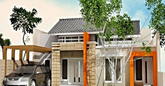 Contoh Gambar Rumah Minimalis Modern 1 Lantai Tampak Depan ...