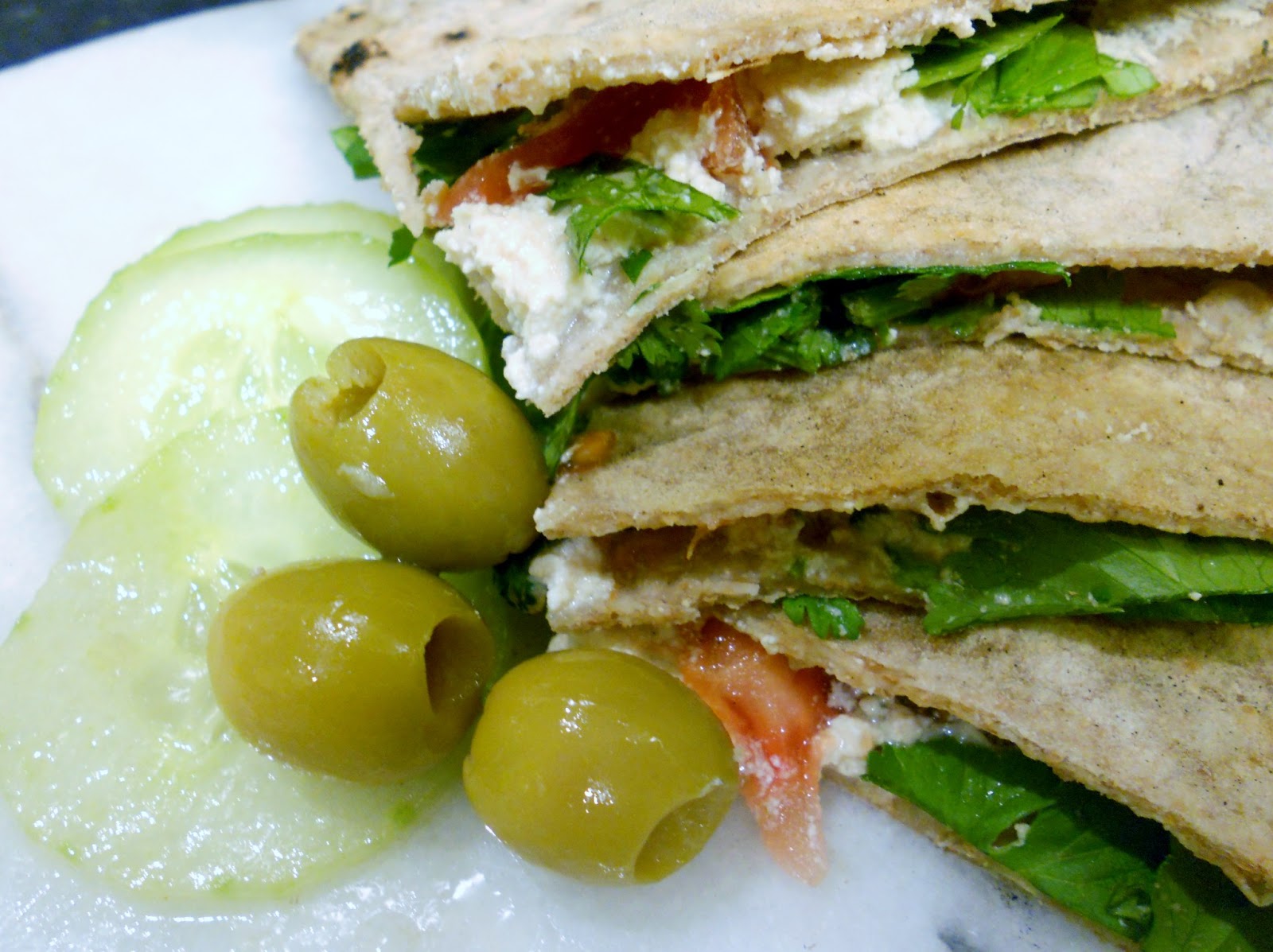 Healthy Mexican Pt2 Tofu Quesadillas with Lime and Coriander Guacamole