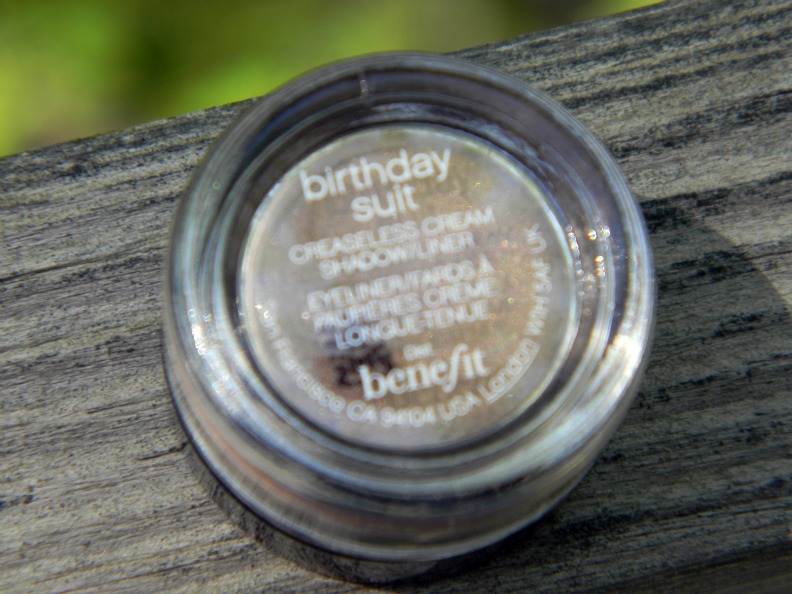 Affordable Beauty Benefit Creaseless Cream Shadow/Liner in Birthday Suit