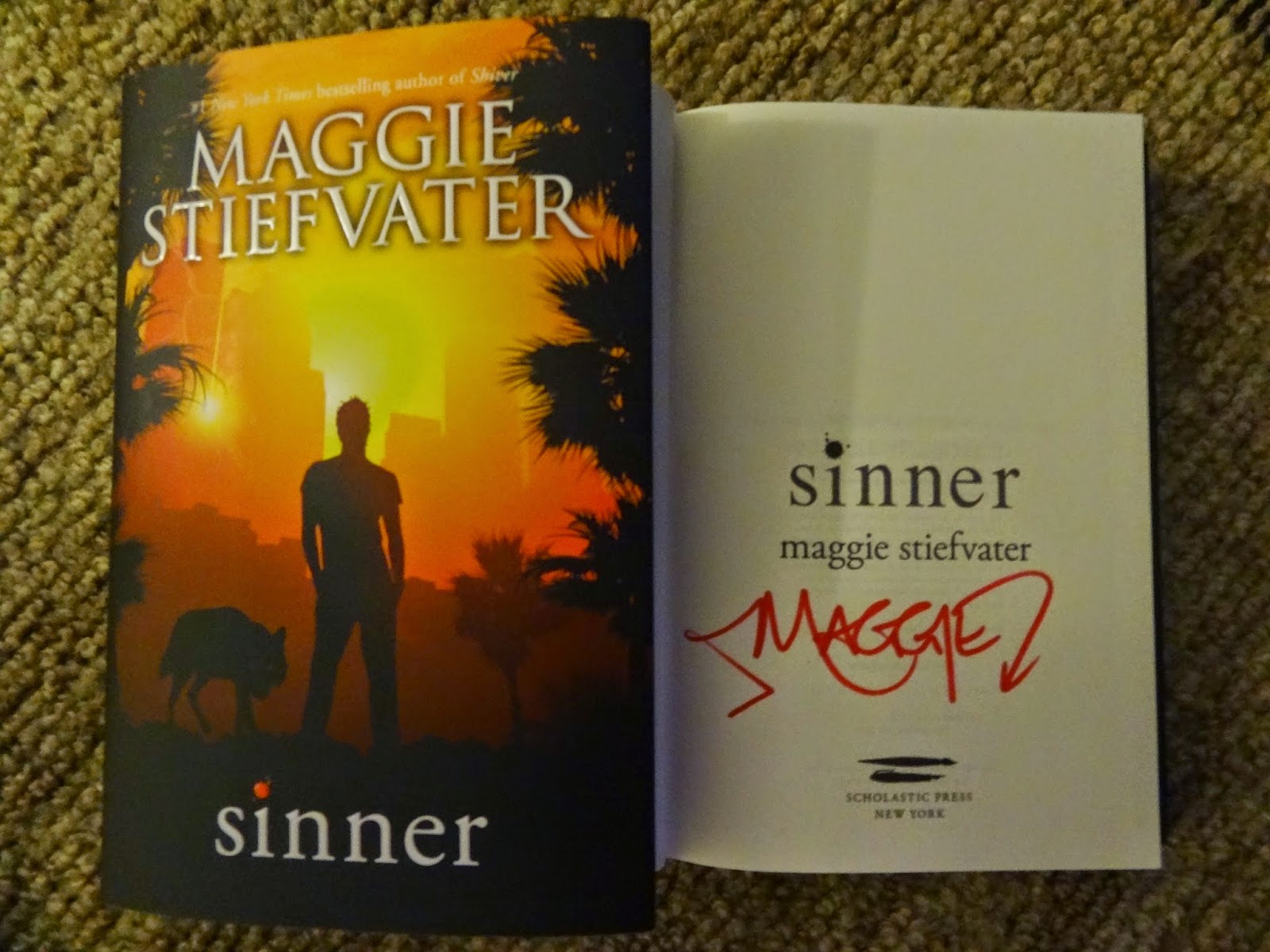 Book Sojourner Review Sinner by Maggie Stiefvater