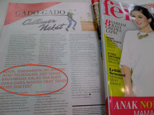 Write A Diary Tip Menulis Untuk Rubrik Gado Gado Di Majalah Femina