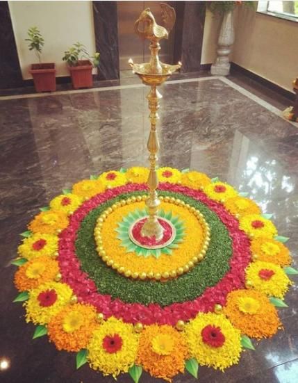 simple and easy rangoli designs with dots for home