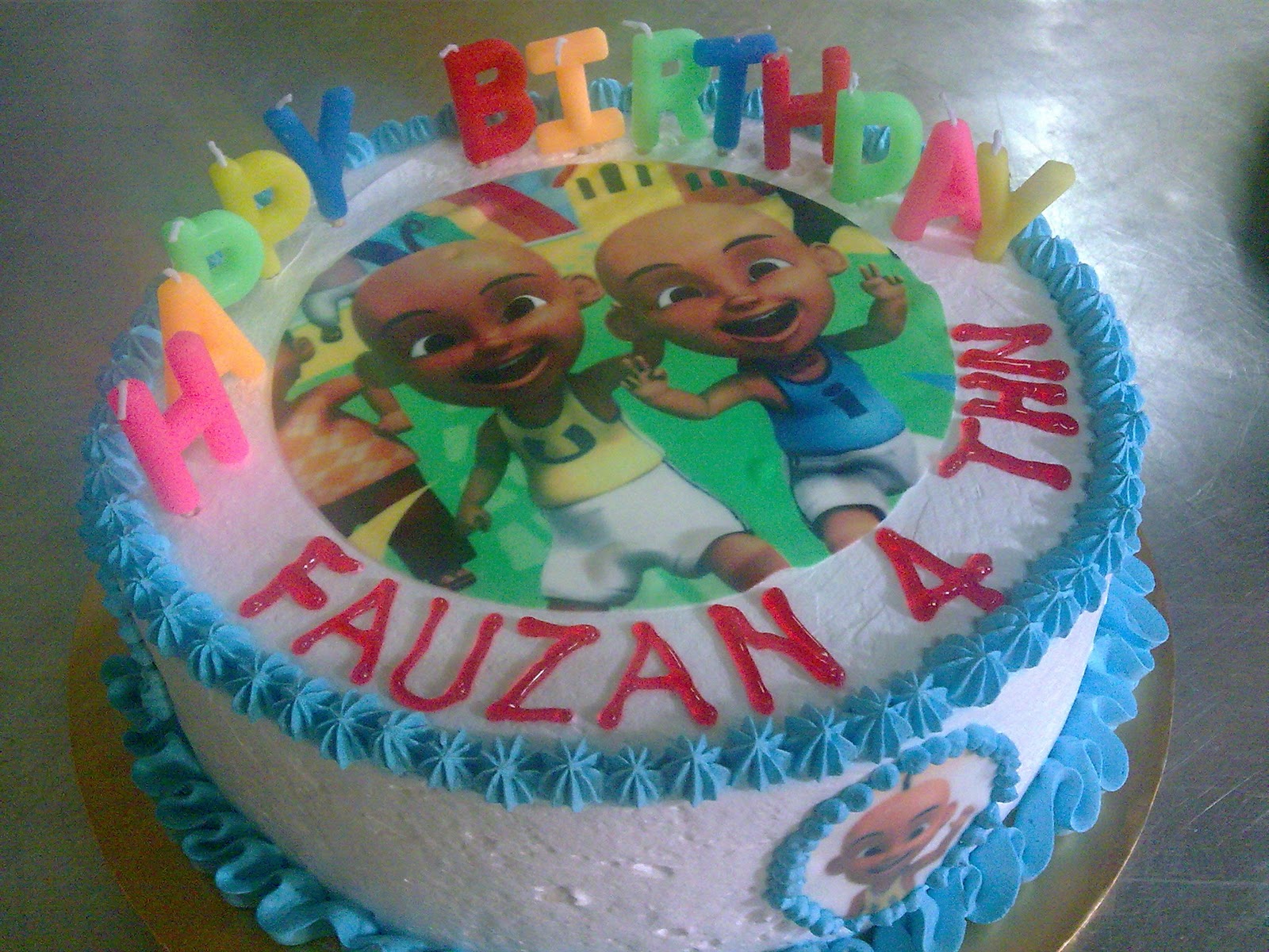 Kek Barbie dan Kek Upin Ipin