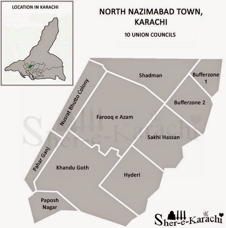 North Nazimabad Town, Karachi Sindh Pakistan ShehareKarachi News