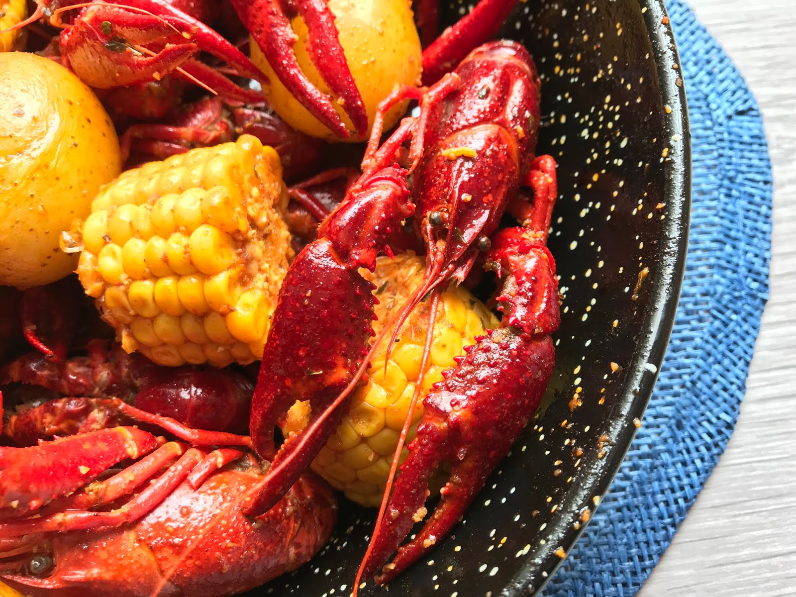 Cangrejos de río estilo cajún. Cocinas del Mundo