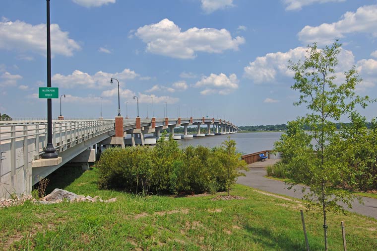 The Cooler Side of My Pillow West Point VA...Three Rivers, Two Bridges