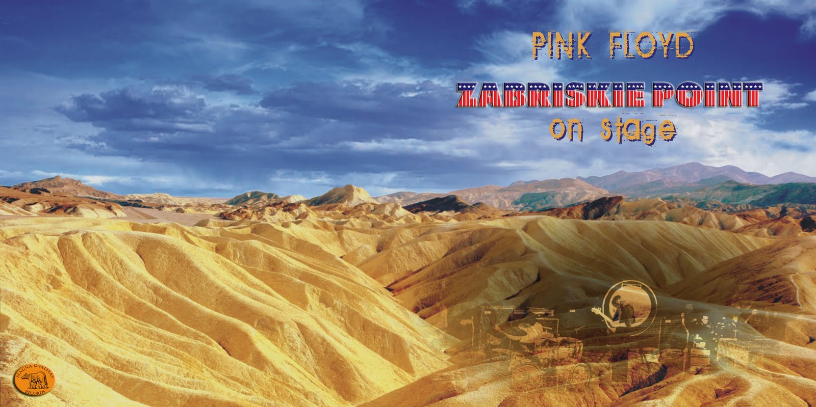 Just Add Cones Pink Floyd 197001 Zabriskie Point on Stage