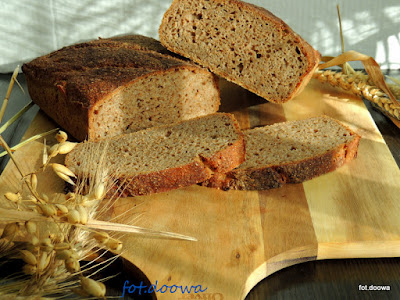 Chleb pszenno - żytni na zakwasie długodojrzewający