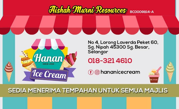 Aiskrim Katering Hanan Icecream