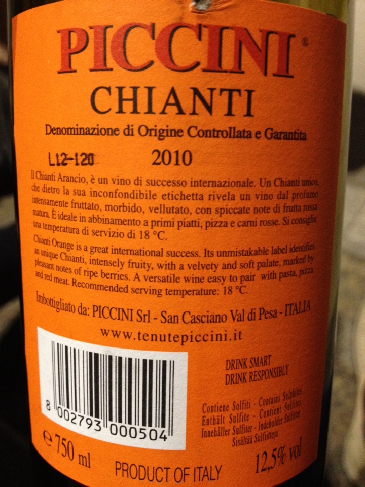 Wino Time: Chianti - Piccini