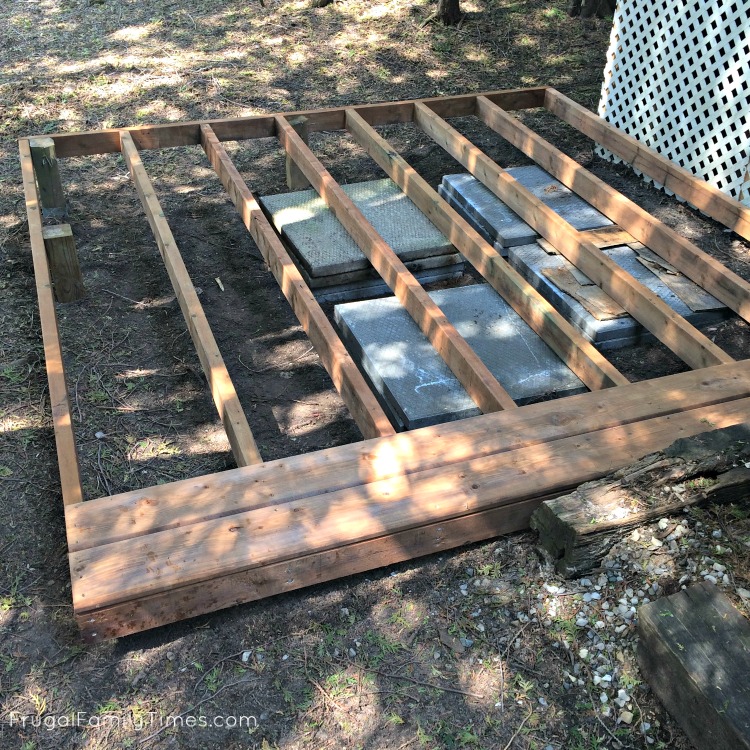 How to make a hot tub deck for 250 and 2 hours work (for our very portable Swift Current spa