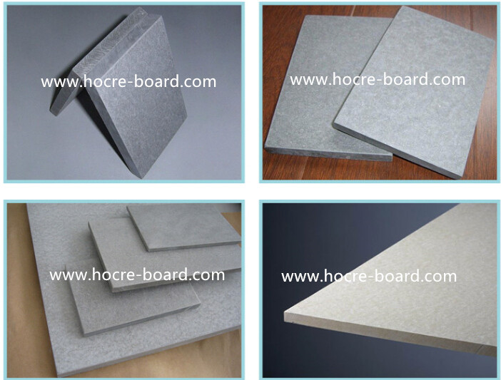Hocreboard Building Materials 4.5mm 6mm 9mm thick Fiber Cement Board