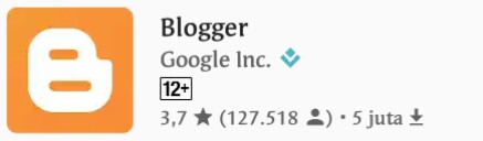 aplikasi android untuk blogger