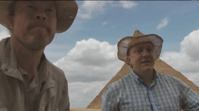 Giza pyramid vandalized to prove 'alien theory'
